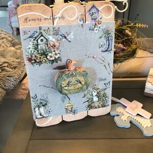 Repurposed wall hanging